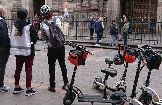 Balade en trottinette électrique à Quito - Photo 1