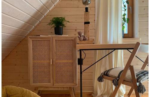 Mazurska bania u Pana Szeptuna - drewniany dom na skraju lasu - Foto 17