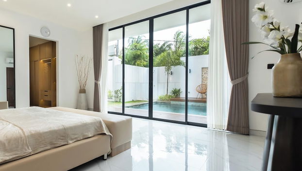 Swan Villa 4 Seminyak - Foto 2, Habitación