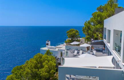 Can Ema, villa moderna con piscina frente al mar - Foto 62