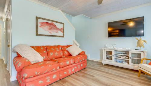 Creekfront Dauphin Island Cottage Walk to Gulf! - Foto 5