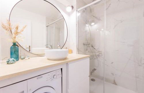 Appartement avec jardin, clim & piscine - Proche plages et randos, parking privé - La Girelle - Foto 9