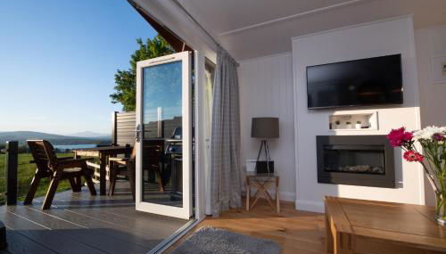 Super King Lodge-Sleeps 2-HotTub-Sea View - Foto 4