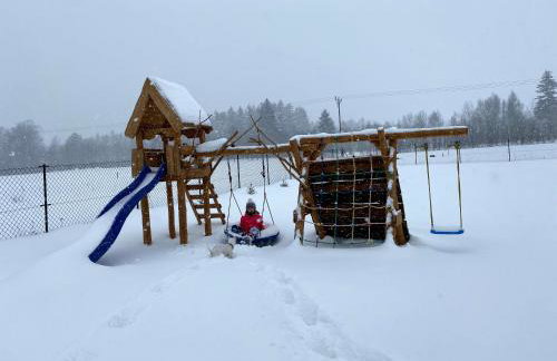 Górskie Formy - drewniany dom w górach z balią - Foto 14