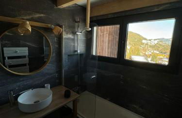 Appartement le StelO Les Gets 6 personnes aux pieds des pistes 2 chambres - Foto 10