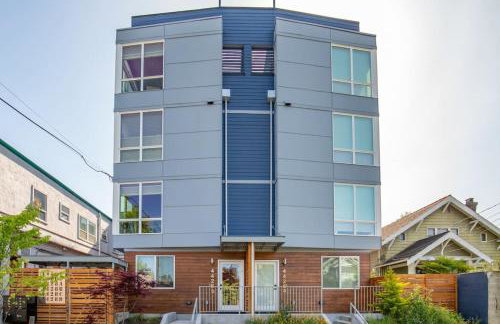 Rooftop Patio with Waterview, Private Garden & Grill 3BR 3BA- Modern Cityscape - Foto 56