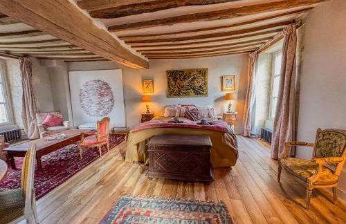 Manoir XV et Grange avec Piscine chauffée privée - Foto 7