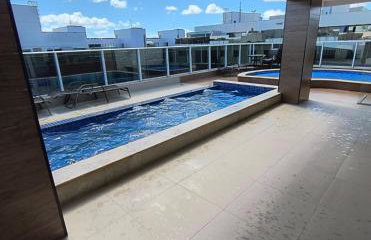 Ap alto padrão Noroeste Brasília com garagem coberta, wi-fi e área de lazer com piscina e academia - Foto 20