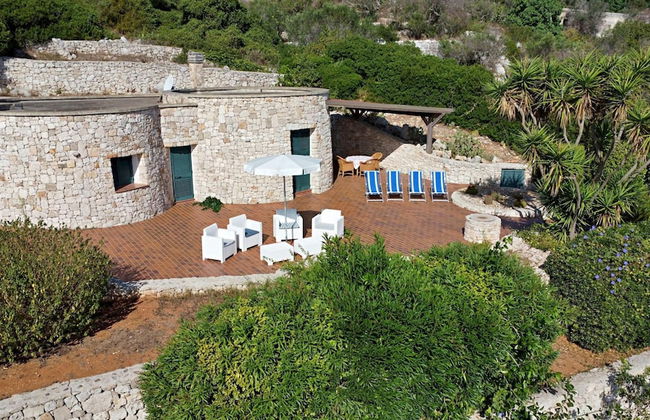 Villa Agapanto - Trullo Anthos con Vista Mare e Giardino Privato - Foto 14