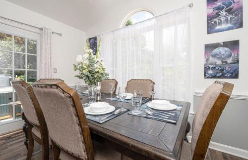 Kernersville King Beds Hot Tub Arcade Firepit - Photo 25