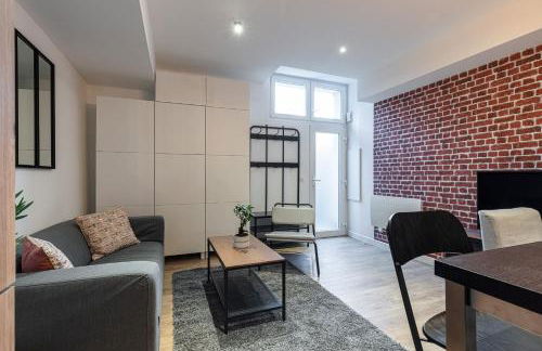 Loft Magnan - PARKING - idéal couples -BEACH -TRAM & Supermarkets - New & Confort-AC - Foto 19