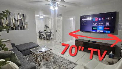 Big TV 2 Bedroom Apartment Cooper City - Foto 2