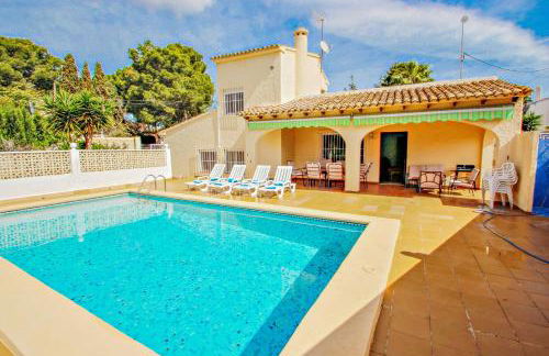 Linea - sea view villa with private pool in Teulada - Foto 1