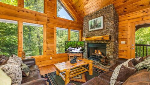 Dog Friendly Secluded Cabin Whot-tub & Sleeps 12 - Foto 4