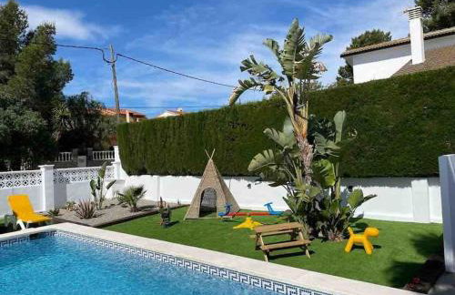 Villa las palmeras bonita casa con piscina privada - Foto 43