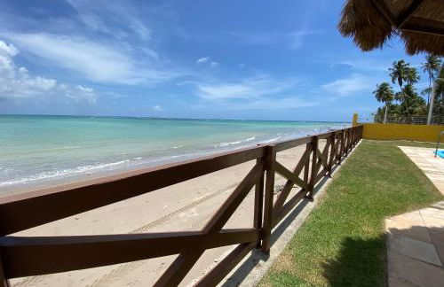 Casa à Beira Mar, piscina e 4 suítes na praia de Ipioca-Maceió-AL - Vila Ipioca - Foto 39