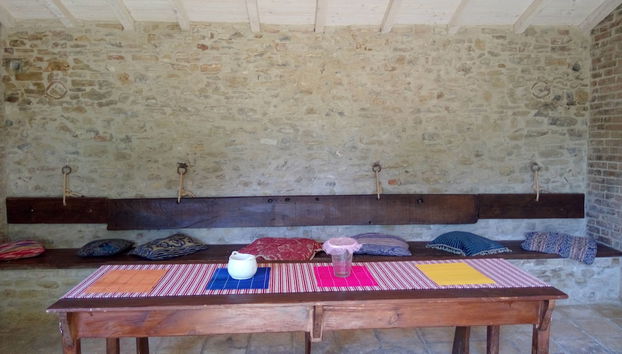 Zona de estar del vestíbulo