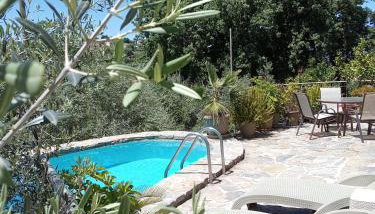 "Villa Kastania" Melidoni, Chania, Crete - Foto 2, sunbed, Garden view