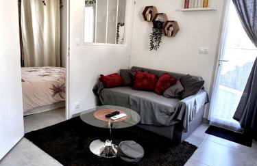 Le Monde Éphémère d Emilie Logement indépendant 2étoiles avec jacuzzi - Foto 6