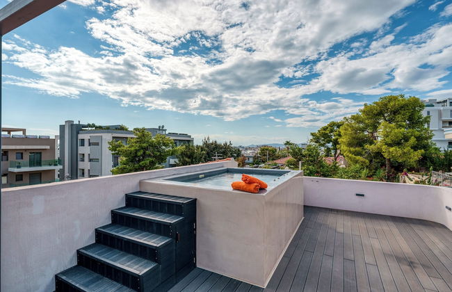 Alimos Luxury 3Bd w Outdoor Jacuzzi - Foto 52