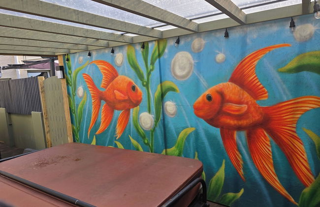 Eden Rose Cottage in Morecambe hot tub - Foto 22