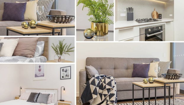 Luxury 2bed South Brisbane Qsb038 - Foto 3, Zimmer