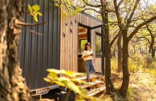 Lodge Grand Confort en Nature - Salle de bain italienne - 10 min A7 - Foto 8