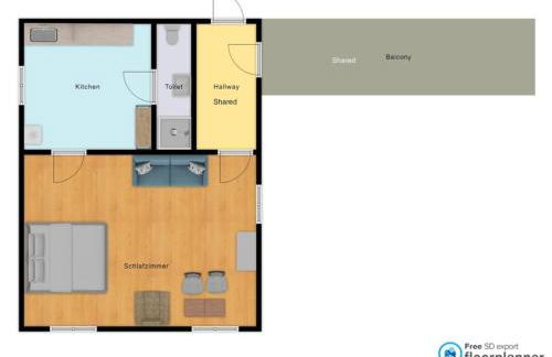 Schloss Hürbel Storchennest-Appartement - Luxury Apartment THE Stork Nest - Foto 37