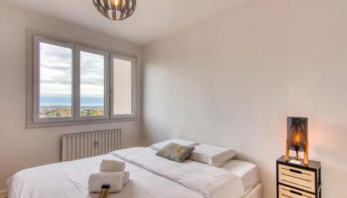 L'Horizon - Climatisé - T2 proche Hôpital Lyon Sud et métro - Foto 3