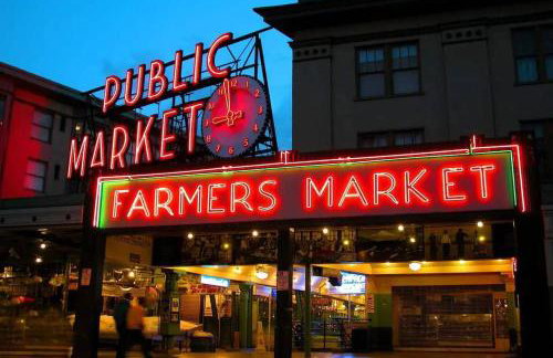 Vibrant City Gem/99 Walk/Pike Pl/Pool/Pet/Parking - Foto 57