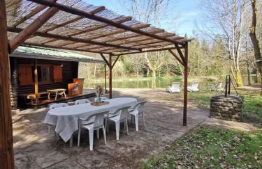 Chalet - gîte avec étang - Foto 14