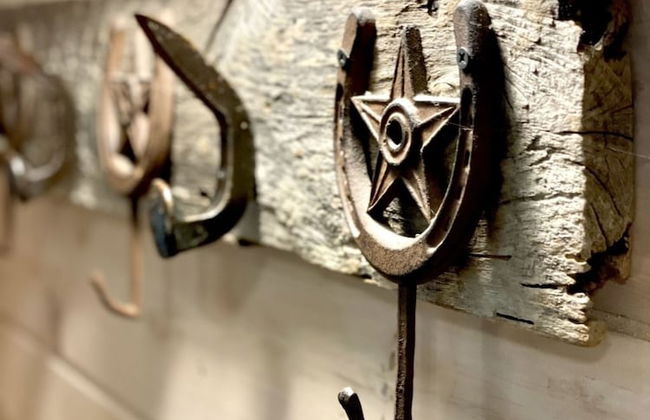 Perfectly private! Hot tub, king sized bed, grill, washer/dryer, and motorcycle friendly! Studio Cabin by RedAwning - Foto 16