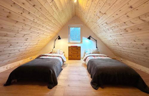 Żywiołowo - domki w stylu stodoły z placem zabaw i stawem - OGIEŃ - Foto 8