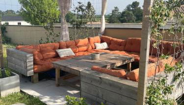 Maison piscine vue Cité Carcassonne - Foto 2, Garden view