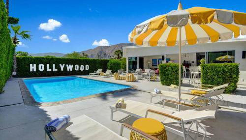 Palm Springs Luxury Home With Pool and Next to Downtown & Airport - Foto 3, sunbed
