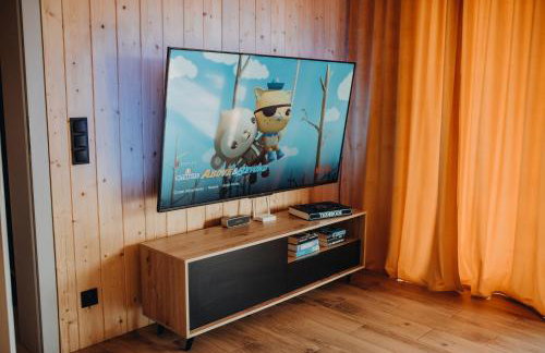 W Sercu Kotliny - luksusowe wille 8 osobowe z balią opalaną drewnem i widokiem na góry - Foto 44