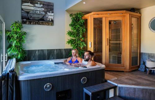 DANDELION GITE SPA Gorges du Tarn piscine jacuzzi rivière vue exceptionnelle villa nature design - Photo 2