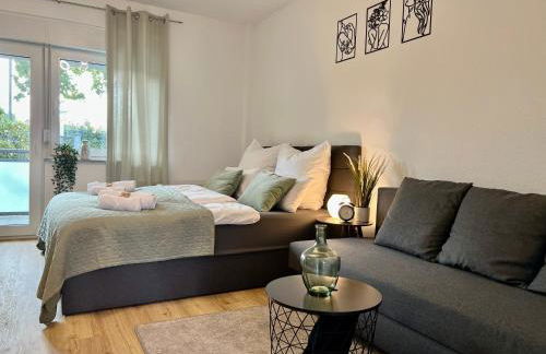 Design Apartment mit Balkon - Küche - Netflix - Foto 19