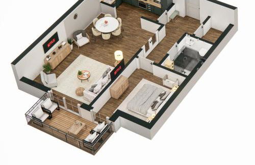 NEU -FeWo SEEVERLIEBT- barrierearm mit Blick auf den Plöner See - Foto 21