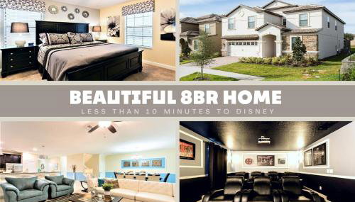 Opulent Villa, 10 Min to Disney, Pool & Spa - Foto 1