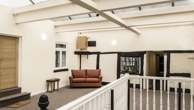 Zona de estar del vestíbulo