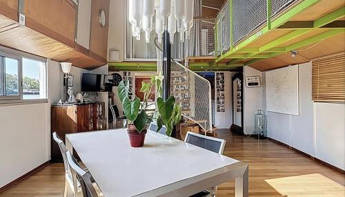 Péniche Loft Privé 100m2 - 15min de Paris en RER - Foto 2