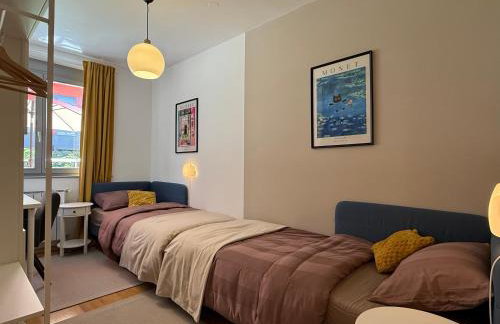 Lake Garden - Cozy Two-Bedroom Apartment with flexible Check-In, Terrace, and Netflix - Foto 14