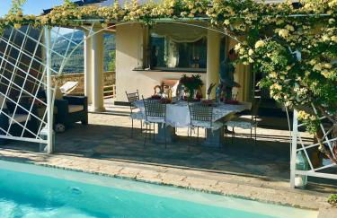 Villa con Piscina, Ac nelle 2 camere da letto, Palestra e vista su mare e monti - Foto 14