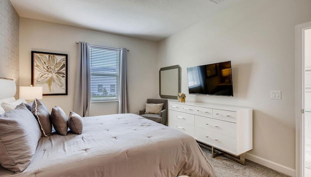 8908 CC - 5BR Luxury Home: Private Pool - Foto 5, Habitación