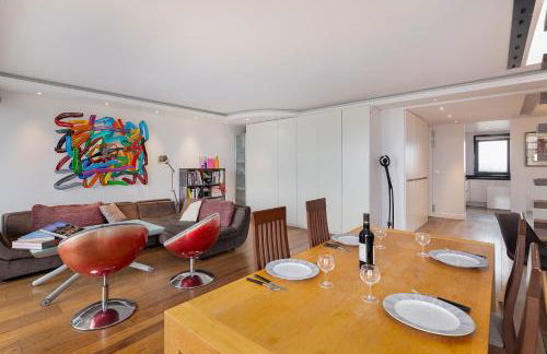 Top floor with Eiffel Tower view and roof top - Foto 13