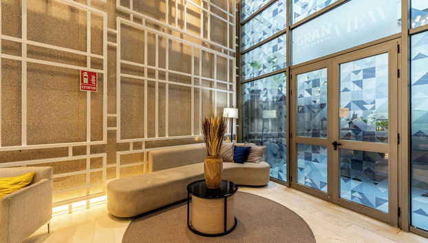 Zona de estar del vestíbulo