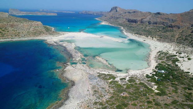 Excursión a la laguna de Balos e isla de Gramvousa - Foto 3, Vista de la laguna de Balos