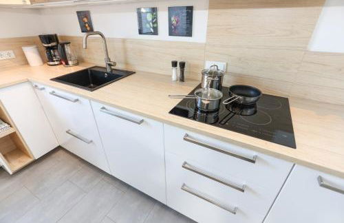 WEINQUARTIER Bad Kösen 65 qm Küche Parkplatz Terrasse Weinbergsblick - Foto 13