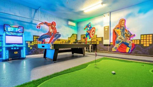 30-Guest Home w Theme Rooms Games Resort Access - Foto 3, Game Room